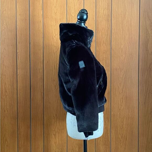 Sam. Girl's Harlow Faux Fur Jacket size 10 - Picture 5 of 12